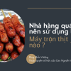 Nhà hàng, quán ăn nên sử dụng máy trộn thịt loại nào tốt ?