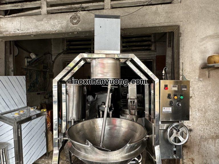 Chảo rang muối tôm công nghiệp – Inox Nhẫn Vượng