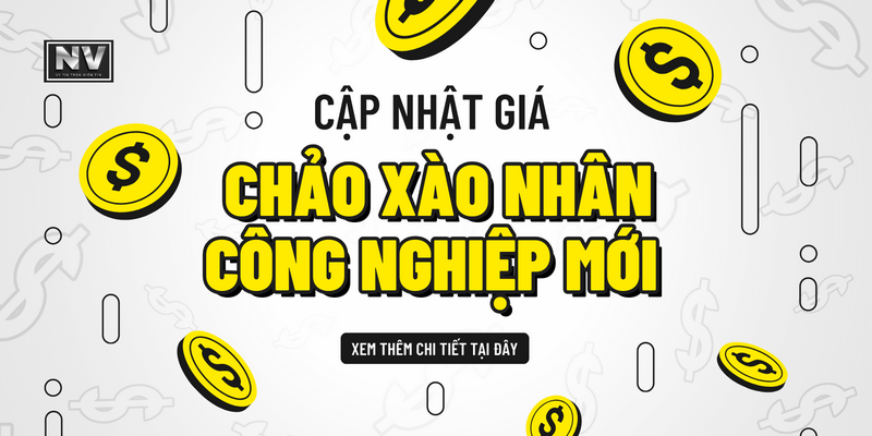 Cập nhật giá chảo xào nhân công nghiệp mới nhất 2024