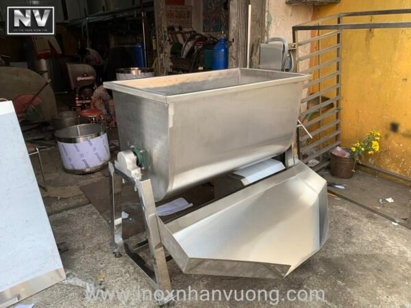 Máy trộn bột khô nằm ngang 50kg