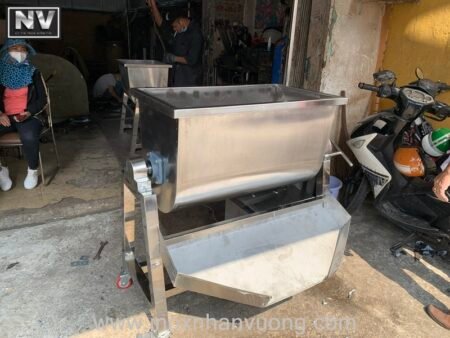 Máy trộn bột khô nằm ngang 60kg